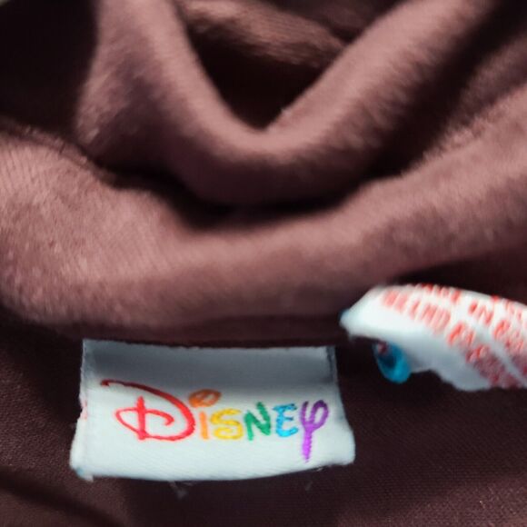 Disney Womens Button Up Blouse Red Size XL 100% Polyester Long Sleeve Pooh - Picture 6 of 12